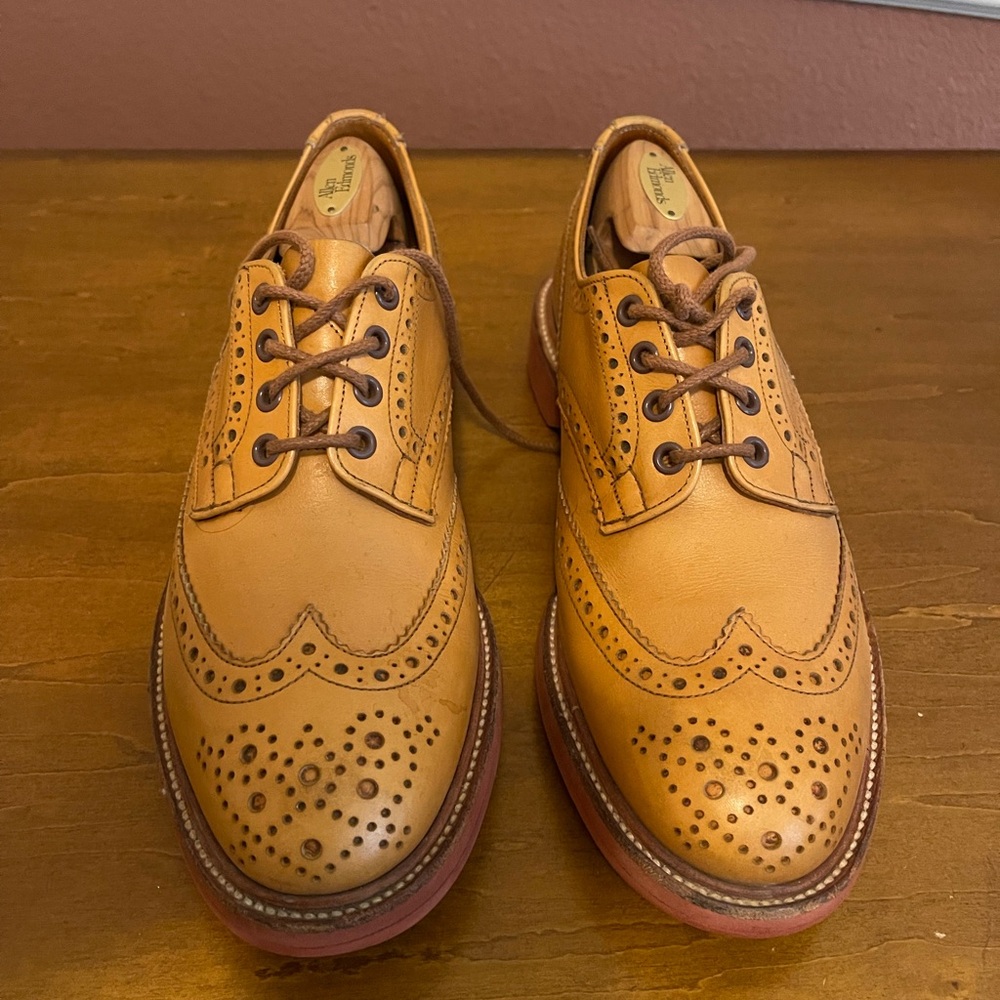 Norse Projects × Trickers Antique derby brogue